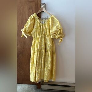 Eliza Faulkner Grace Dress Yellow